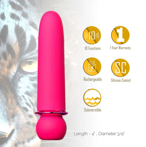 JAGUAR POWERFUL BULLET PINK RECHARGEABLE-0