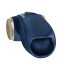 Fun Factory Cobra Libre II Vibrating Masturbator Night Blue designed for hands-free stimulation and oral sex mimicry.