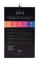 NU Sensuelle Joie Black Bullet Vibrator packaging showcasing features and specifications.