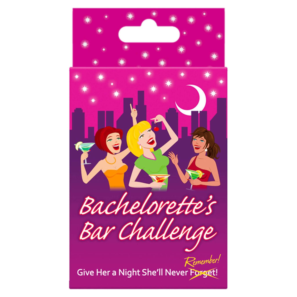 Bachelorette Bar Challenge Girls Card Game