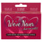 We've Never...But We Will card game packaging for adventurous couples, featuring 160 activities in English and Spanish.