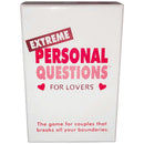 Extreme Personal Questions game box for couples by Kheper Games, perfect for date nights and breaking boundaries.