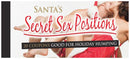 Santas Secret Sex Positions Coupons featuring playful adult fun and 20 coupons for holiday excitement.