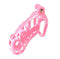 KINK CHASTITY SERIES LOCKING COCK CAGE XL PINK-1
