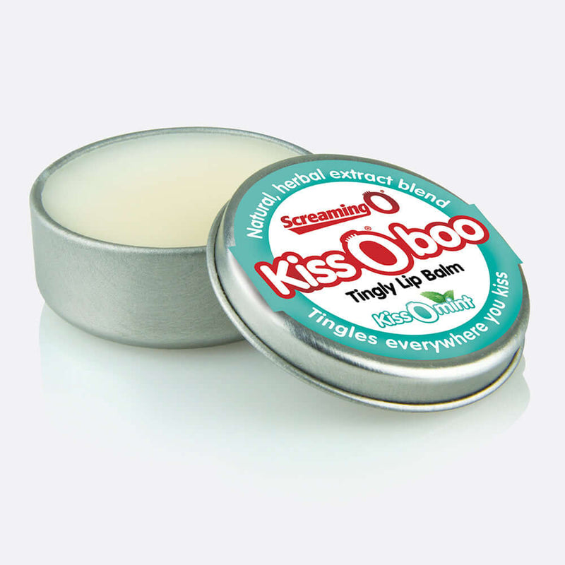KISS O BOO PEPPERMINT TINGLY LIP BALM-2