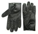 Kink Lab Vampire Gloves Leather with Metal Points Medium for sensory play and kink enthusiasts.