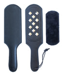 Kinklab Panamorphic 3 in 1 Paddle Black features three surfaces for varied impact sensations.