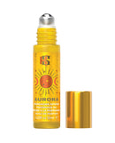 Kama Sutra Celestial Pheromone Roll On Fragrance Oil Aurora in yellow packaging with celestial design.