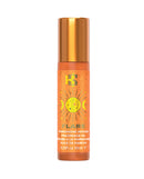 Kama Sutra Celestial Flare Pheromone Roll On Oil 10 ml in an orange bottle with gold cap, featuring vibrant design.