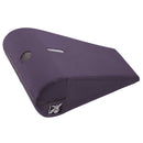 Liberator Axis Magic Wand Toy Mount Velvish Plum, a plush positioning aid for hands-free wand use in velvet plum color.