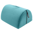 Liberator BonBon Sex Toy Mount Microvelvet Teal in compact design for enhanced hands-free solo play.