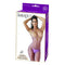 CUPLESS CRISS CROSS BODYSTOCKING - PURPLE-2