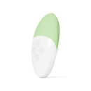 Lelo Siri 3 Clitoral Vibrator Pistachio Cream compact design in soft green and white.