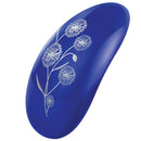 Lelo Nea 2 Clitoral Vibrator Midnight Blue with floral design, showcasing its elegant and compact form.