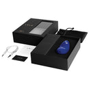 Lelo Nea 2 Clitoral Vibrator Midnight Blue elegantly packaged in its box with accessories.