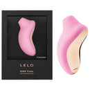 Lelo Sona Cruise Sonic Clitoral Massager Pink in elegant packaging, showcasing its unique design and features.