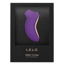 Lelo Sona 2 Cruise Sonic Clitoral Massager Purple in sleek packaging, showcasing its innovative design.