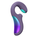 Lelo Enigma Double Sonic A-Spot Vibrator Cyber Purple designed for deep sonic stimulation and enhanced pleasure.