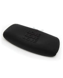 Happy Rabbit Love Medium Black Silicone Storage Bag for discreet and hygienic storage of pleasure essentials.
