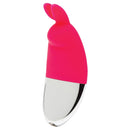 Happy Rabbit Panty Vibe Clitoral Vibrator in vibrant pink with soft bunny ears and sleek design.