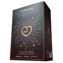 Lovehoney Luxury Advent Calendar 24 Day featuring a sparkling heart design and premium brand logos.