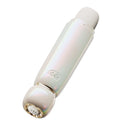 ZALO Lia Suction Massager Floral White, a compact pleasure device with a stylish floral white finish.