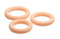JOCK Discreet Silicone Cock Ring Set - Light