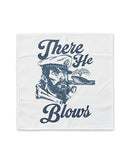 Cleanie Genie Seamen Rags Novelty Cum Rag Set with humorous sailor design saying 'There He Blows'.