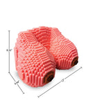 Cock Blocks Rack and Stack Kit 3382 Piece Puzzle art piece in playful design, showcasing bold and cheeky adult humor.