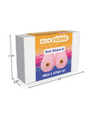Cock Blocks Rack and Stack Kit 3382 Piece Puzzle package featuring playful adult humor.
