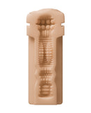 Lovense Vagina Sleeve for Solace Pro Tan replacement insert with realistic 3D entry and soft feel.