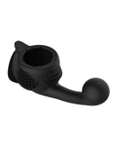Lovense Domi Flexible Mini Wand Female Attachment Black for enhanced targeted pleasure and variety.