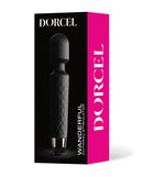 Dorcel Wanderful Wand Massager Black and Gold packaging featuring a sleek design and bold branding.