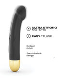 Dorcel Real Vibration M 8.6 Inch Vibrator 2.0 Black Gold with ultra strong motors and G-Spot curve.