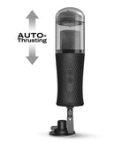 Dorcel Thrust Blow Automatic Masturbator Black with auto-thrusting feature for hands-free pleasure.