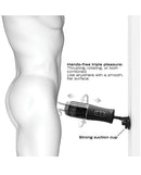 Dorcel Thrust Blow Pro Thrusting Rotating Masturbator with strong suction cup for hands-free pleasure.