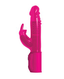 Dorcel Orgasmic Rabbit Vibrator Pink showcasing its unique design and features for ultimate pleasure.