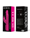 Dorcel Orgasmic Rabbit Vibrator Pink packaged with detailed description and design.