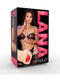 Lana Violet Asian Pocket Pussy Stroker packaging with lifelike design from Cousin group.