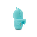 Unihorn Finger Vibe Tip N Tease Blue vibratory device highlighting its playful design and finger-worn functionality.