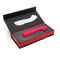Hot pink Sensuelle Luna Velvet Touch Vibe in open box, showcasing luxury silicone design and ergonomic shape for sensual pleasure.