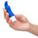Maia Vibelite Kapri Mini Vibrator held in a hand, showcasing its compact and stylish design.
