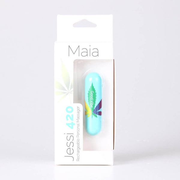 JESSI 420 10 FUNCTION MINI RECHARGEABLE BULLET TEAL-2