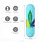 JESSI 420 10 FUNCTION MINI RECHARGEABLE BULLET TEAL-0