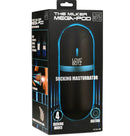 Lovebotz The Milker Mega-Pod Sucking Masturbator packaging displaying features and 4 powerful suction modes.