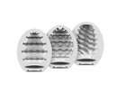 Satisfyer Masturbator Egg 3 Set features three unique egg-shaped strokers for pleasure and travel.