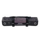 Image of Edge Spiked Punishment Mat Black showcasing its design and adjustable straps for sensory play.