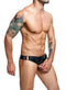 MALE BASICS DNGEON COCKRING JOCKSTRAP BLACK O/S-1