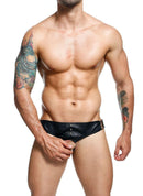 MALE BASICS DNGEON COCKRING JOCKSTRAP BLACK O/S-0