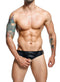 MALE BASICS DNGEON COCKRING JOCKSTRAP BLACK O/S-0